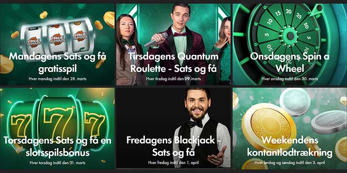 Få 100 Free Spin på Bet365