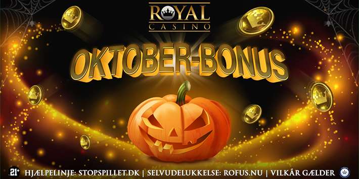 Få 100% oktober-bonus på 100 kr.