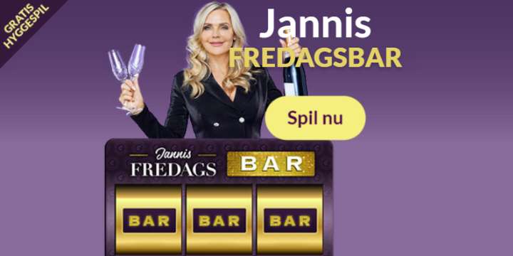 Vind 10 Free Spins i Jannis Fredagsbar