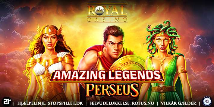 Gratis Spins til Amazing Legends Perseus