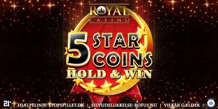 Gratis Spins til 5 Star Coins Hold and Win