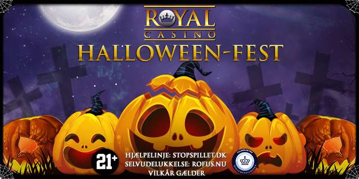 Halloween-fest på Royal Casino: Vind Free Spins og 10.000 kr.